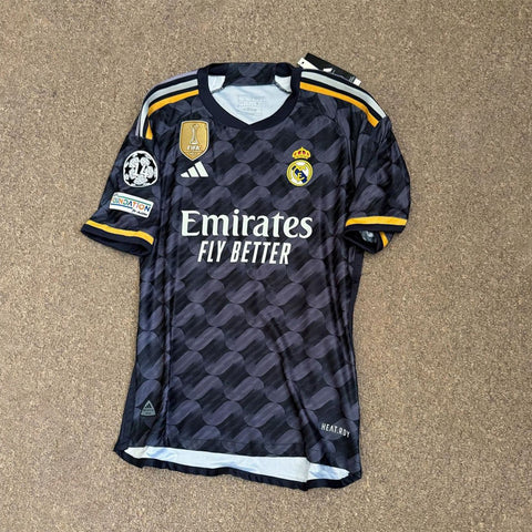 Real Madrid Away Player Version Quality