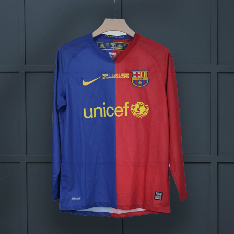 FC Barcelona Full Sleeve 2008-09 Retro Authentic Quality